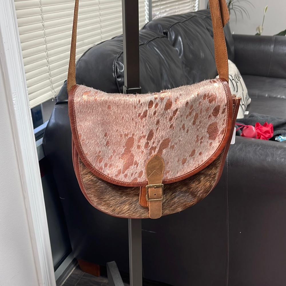Real leather new with tag